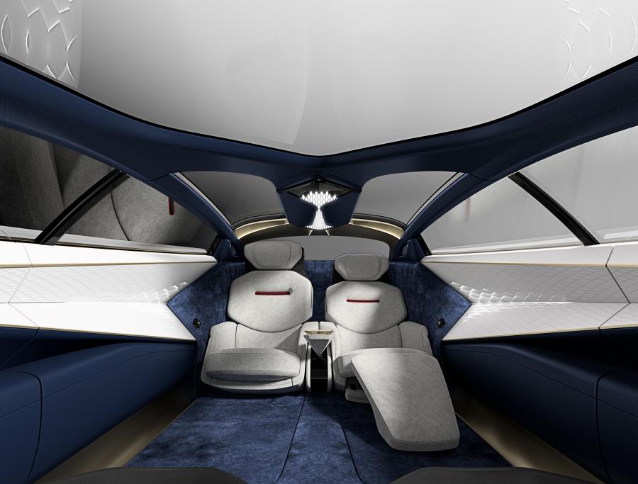 Интерьер Aston Martin Lagonda Vision Concept 2018 года  (фото 11 из 28)